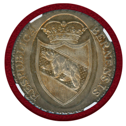 スイス ベルン 1798年 ターラー 銀貨 NGC MS63