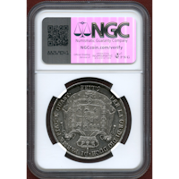 イタリア パルマ公国 1815 5リレ 銀貨 マリア・ルイーザ NGC MS61