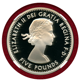 【SOLD】イギリス 2013 5ポンド 銀貨 エリザベス2世戴冠60年記念4枚セット PF70UC