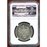 ドイツ ハンブルク 1908J 3マルク 銀貨 都市紋章 NGC PF63CAMEO