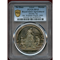 アイルランド ND 銀メダル 王立アルスター農協見本市 PCGS SP63