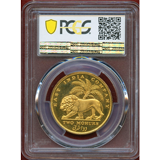 英領インド 1835年 2モハール金貨 リストライク ウィリアム4世 PCGS PR62CAMEO