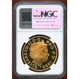 イギリス 1999年 5ポンド 金貨 ダイアナ NGC PF69UCAM