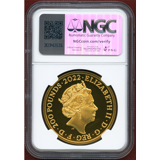イギリス 2022年 ￡200(2オンス) 金貨 ヘンリー7世 NGC PF70UC