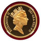 【SOLD】イギリス 1992年 5ポンド 金貨 エリザベス2世 NGC PF69UCAM