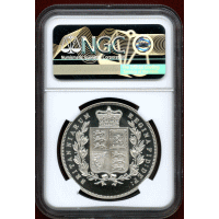 イギリス (1879) ファンタジー クラウン 銀貨 ヴィクトリア NGC PF67UC