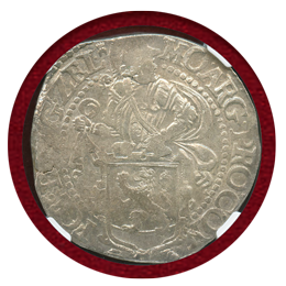 【SOLD】オランダ共和国 ゼーラント州 1650年 1ライオンダルダー銀貨 NGC MS62