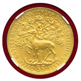ドイツ 1932年 金メダル ヒンデンブルク大統領 生誕85年記念 NGC MS65