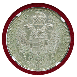ドイツ ニュルンベルク 1779KR ターラー 銀貨 都市景観 NGC MS63