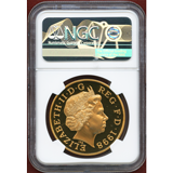 イギリス 1998年 5ポンド 金貨 チャールズ皇太子生誕50周年記念 NGC PF70UC