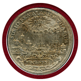ドイツ ニュルンベルク 1680年 ターラー 銀貨 都市景観 NGC AU58