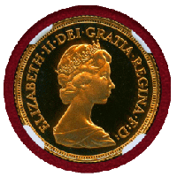 イギリス 1981年 エリザベス2世 プルーフ9枚セット