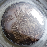 【SOLD】オーストリア 1887年 2フローリン 銀貨 クッテンベルク PCGS PR63CAM