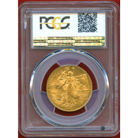 【SOLD】イタリア 1911R 50リレ 金貨 王国建国50周年記念 PCGS MS63