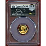 アメリカ 2018W $10 アメリカンリバティ PR70DC Cleveland サイン