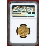 オーストラリア 1884M ソブリン 金貨 ヴィクトリア ヤングヘッド セントジョージ MS61