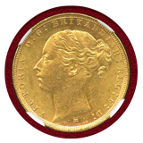 オーストラリア 1884M ソブリン 金貨 ヴィクトリア ヤングヘッド セントジョージ MS61