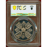 イギリス 1953年 エリザベス2世 戴冠記念 白銅貨 PCGS PR66CAM