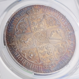 イギリス 1847年 銀貨 ゴシッククラウン UNDECIMO PCGS PR62