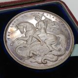 イギリス 1902年 POLYTECHNIC SCHOOLS 銀メダル