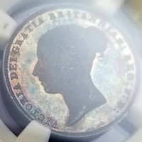 【SOLD】イギリス 1839年 6ペンス 銀貨 ヴィクトリア プレーンエッジ NGC PF64