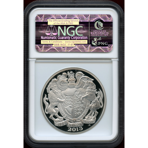 最高鑑定 2013年 イギリス NGC ピエフォー アンティーク コイン モダン-