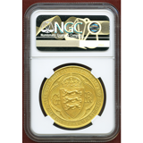 イギリス ND ビクトリア・カレッジ金メダル　ジョージ5世 NGC MS61Matte
