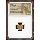 リディア王国 紀元前610-546年 1/3ステーター エレクトラム貨 ライオン NGC XF