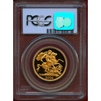 イギリス 2004年 2ポンド 金貨 エリザベス2世 PCGS PR69DCAM