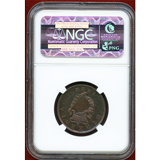 アイルランド 1822年 1/2ペニー 銅貨 ジョージ4世 NGC PF64RB