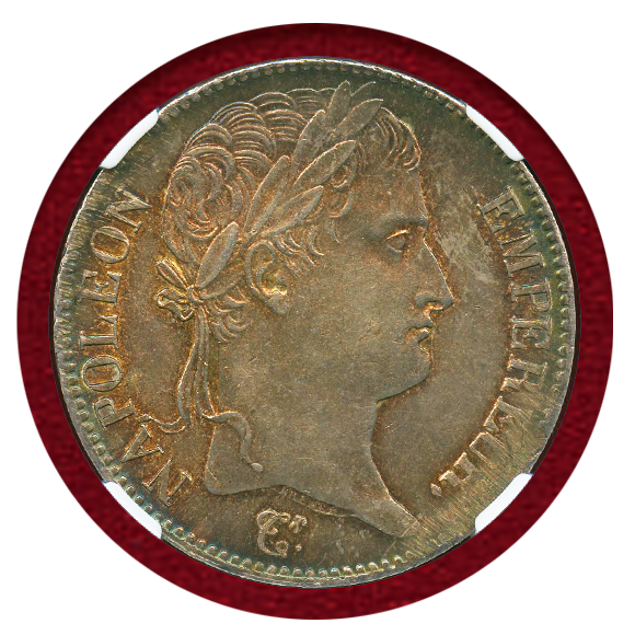 JCC | ジャパンコインキャビネット / 【SOLD】フランス 1815I 5フラン 銀貨 ナポレオン1世 百日天下 NGC MS61