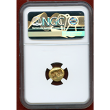 リディア王国 紀元前610-546年 1/3ステーター エレクトラム貨 ライオン NGC AU