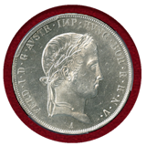 オーストリア 1848A ターラー 銀貨 フェルディナンド1世 PCGS MS63