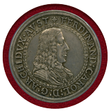 オーストリア 1646年 2ターラー銀貨 フェルディナント・カール NGC AU55