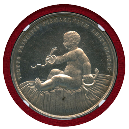 フランス 1811年 銀メダル ナポレオン2世生誕記念 NGC MS62