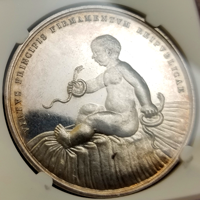 フランス 1811年 銀メダル ナポレオン2世生誕記念 NGC MS62