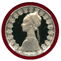 【SOLD】イタリア 2001R 500リレ 銀貨 NGC PF69UC