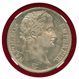 フランス 1813A 5フラン 銀貨 ナポレオン1世 NGC MS61