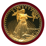 アメリカ 1987 $50金貨 PCGS PR70DCAM Mercantiサイン