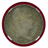 【SOLD】フランス 1815A 5フラン 銀貨 ナポレオン1世 百日天下 NGC MS62