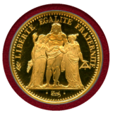 フランス 1973年 10フラン 金貨 ピエフォー ヘラクレス PCGS SP66