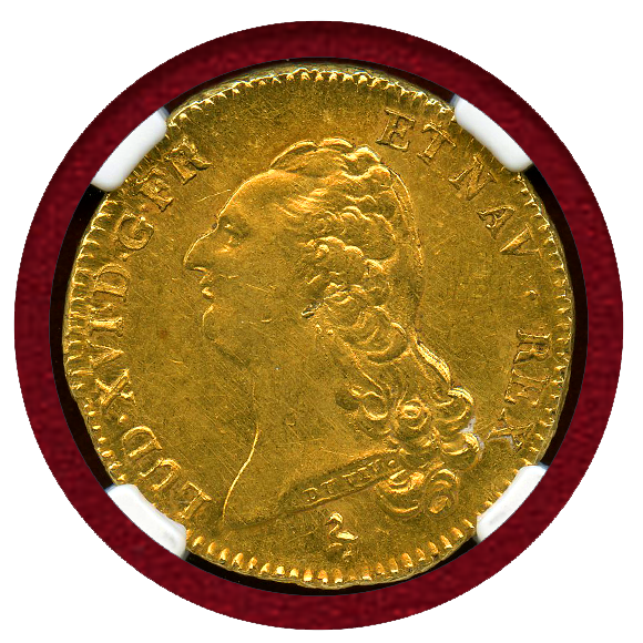JCC | ジャパンコインキャビネット / フランス 1786A 2ルイドール 金貨 