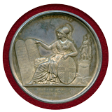 イギリス 1817年 銀メダル イオニア諸島 憲法制定記念 PCGS SP64