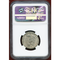 シリア ラオディキア 217-218年 テトラドラクマ銀貨 ローマ皇帝マクリヌス NGC MS