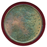 アメリカ 1888 $1 銀貨 モルガンダラー PCGS MS65