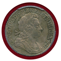 イギリス 1720年 シリング 銀貨 ジョージ1世 PCGS MS63