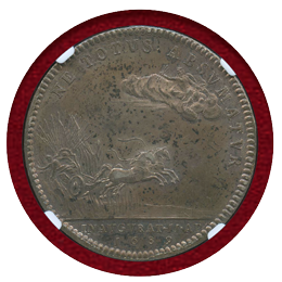 イギリス 1689年 銀メダル ウィリアム&メアリー戴冠記念 NGC MS62