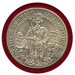 【SOLD】オーストリア 1486(1953)年 グルディナー 銀貨 リストライク ジギスムント大公