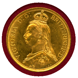 イギリス 1887年 2ポンド 金貨 ヴィクトリア ジュビリーヘッド