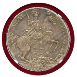 ドイツ マンスフェルト・ボルンシュテット 1774年 ターラー 銀貨 NGC MS62